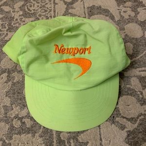 Vintage Newport Cigarette Nylon Trucker Hat